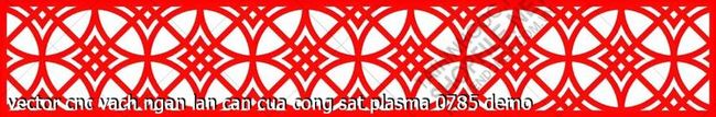 vector cnc vach ngan lan can cua cong sat plasma 0785